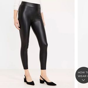 Faux Leather Leggings